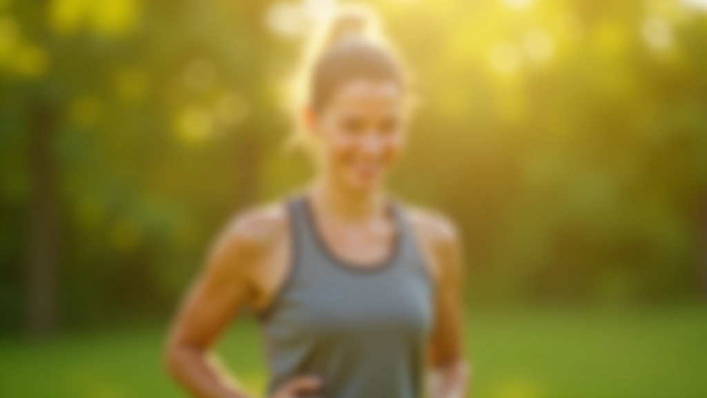 Persoon die ochtendtraining doet met positieve energie en motivatie